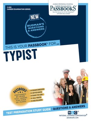 cover image of Typist